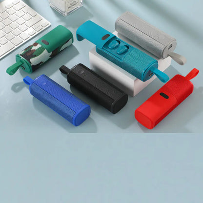 3in1 Audio Power Hub: Earphones, Speaker & Charger